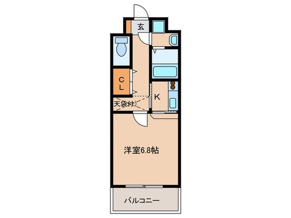 サムティ筥崎宮前の物件間取画像